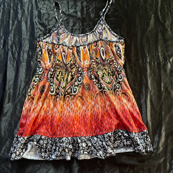 Early 2000s multi patterned cami - Picture 4 of 4